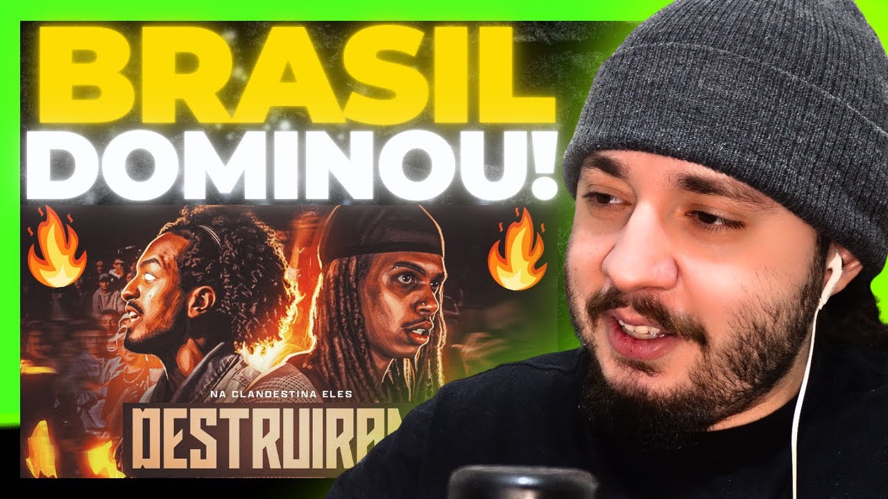 JOTAPÊ e BARRETO AMASSARAM na CLANDESTINA! 🇵🇹 | REACT BAUEB
