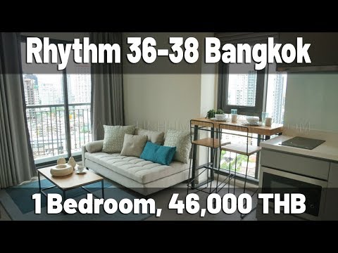 Rhythm 36 1 Bedroom Condo 50 Sqm For 46 000 Thb