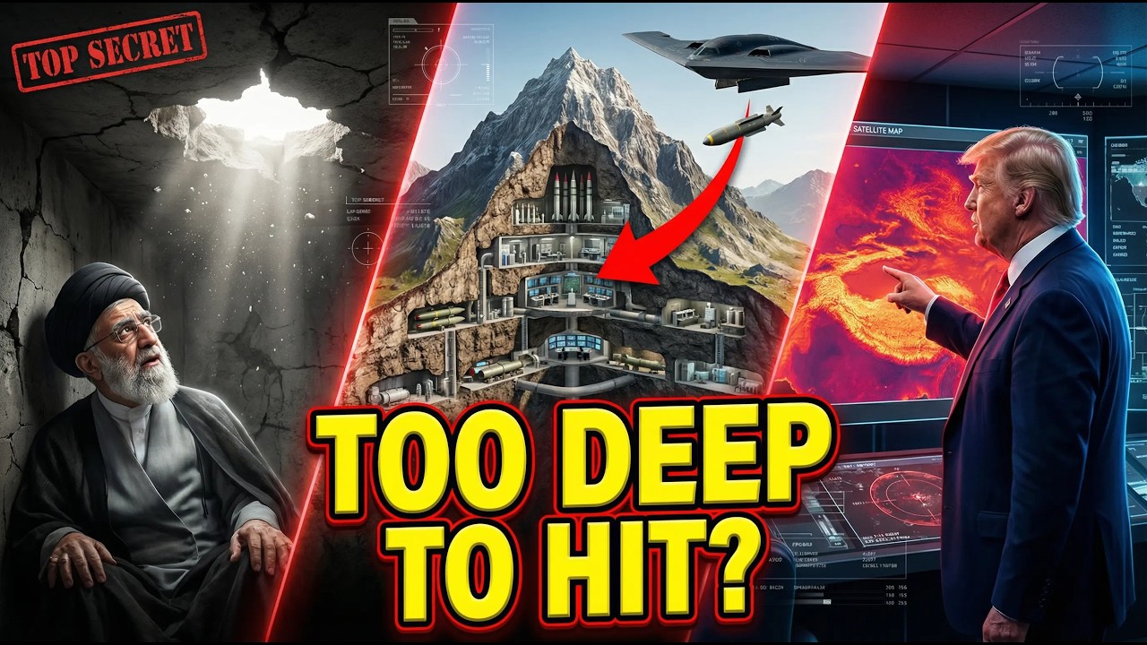 Operation Pickaxe: Why Iran is Moving Nuclear Stockpile Under a Mountain Right Now"