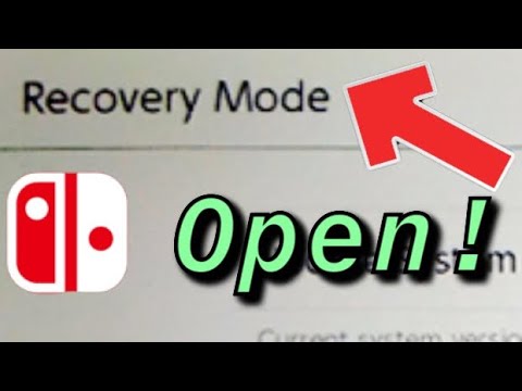 Nintendo Switch How to Access Open Recovery Mode NEW! - YouTube