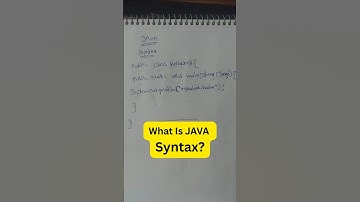 Java Syntax Explained in 1 Minute | Why Public, Static, Void & System.out.println?