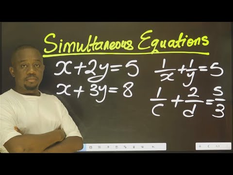 Learn Simultaneous Equations with 10 Exercises and their Solutions ...