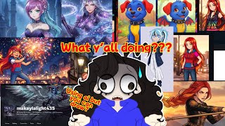You can draw… but then use ai??? (DeviantArt rant)