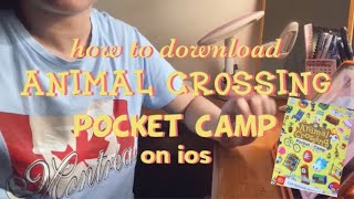 HOW TO DOWNLOAD ANIMAL CROSSING Pocket camp ON IOS , ipad🌱💖 (Philippines) 🕹, screenshot 5