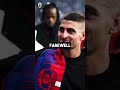 Ref:vHRiTCU6tFI Marco verratti's farewell to 11 years of psg glory     #football #psg #shorts