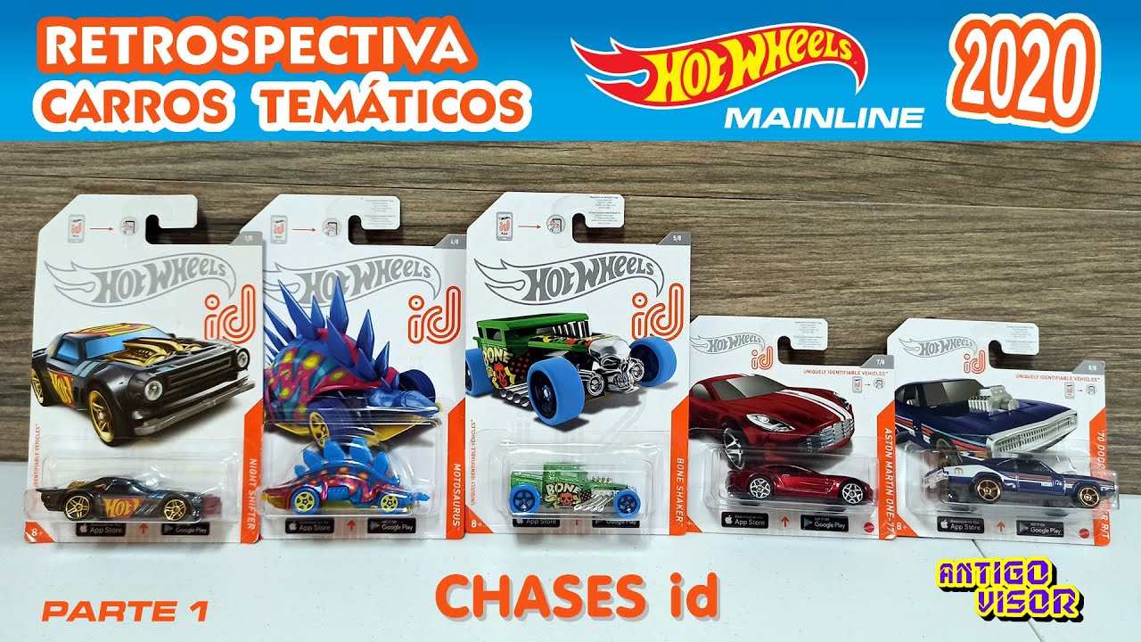 Carrinho Hot Wheels 2021 2022 Main Line Temáticos Hotwheels