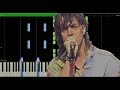 Human Sadness (Demo Version) - Julian Casablancas + The Voidz | Piano Tutorial + Partitura y Midi