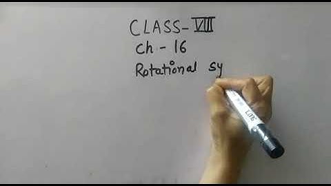 DAV Nahan class Vlll maths ch 16 rotational symmetry part 1