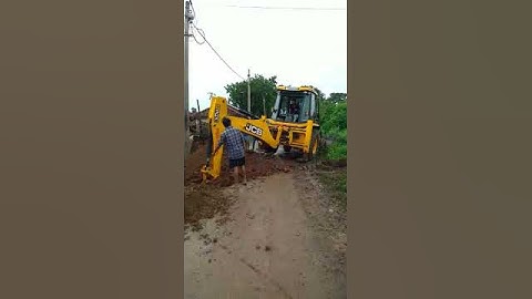 JCB 3DX Bucket and Breaker Village Panchayat Water Pipeline Working Process | jcb video❤️