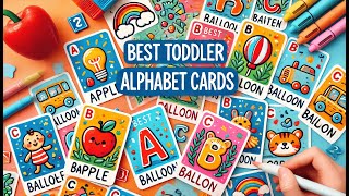 🧩 Carson Dellosa Preschool Flash Cards for Toddlers | Best Toddler Alphabet Flash Cards 🧩