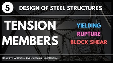 Design of Tension Members | IS 800 2007