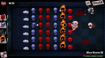 I.RULE Random gameplay 1 (The binding of Issac X Plants vs zombies fangame)