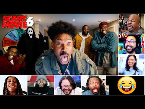 Reactors Reactions To The Return Of The Scary Movie Franchise With Scary Movie 6 | Mixed Reactions
