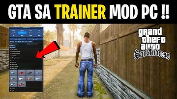 How To Install Trainer Mod in GTA San Andreas 😍 (GTA SA Cheat Menu)