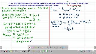 Famous MATH: FORM3: APPROXIMATIONS AND ERRORS: LESSON 2 Net Worth