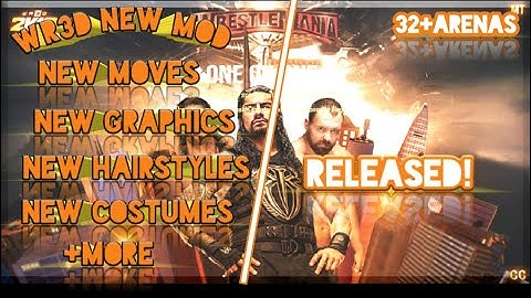 WR3D MOD || WR3D WRESTLEMANIA MOD 2019 || WR3D BEST MOD || WR3D NEW MOVES MOD || DOWNLOAD NOW ||