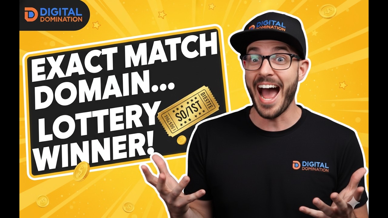 The Exact Match Domain Lottery Winner