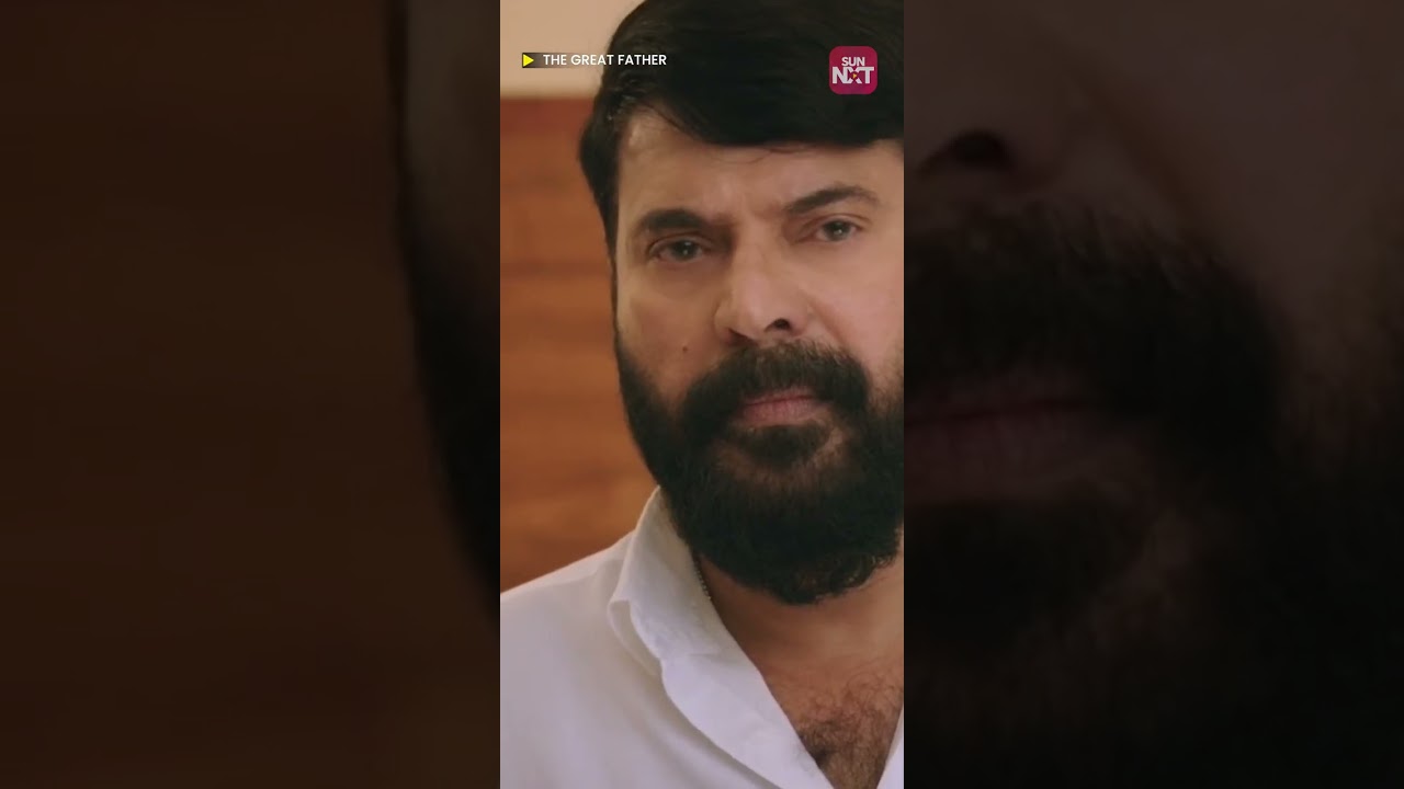 Mammooty Scene | The Great Father | Mammooty | Arya | Sun NXT #shorts