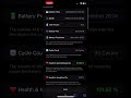 Battery Report VCard - iPhone battery Analytics Shortcut - Shamalow