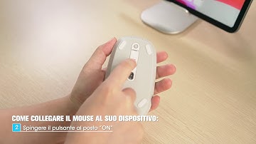 OMOTON Combo di Tastiera Italiana e Mouse (per Ver. OS13 o successiva)
