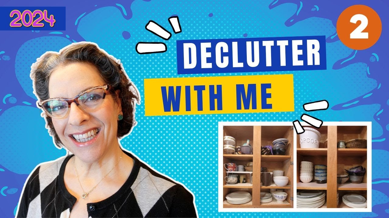 2024 Declutter With Me Series || Kitchen Cupboard || Episode 2 ||
