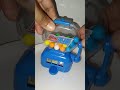 Blue gumball machine toy
