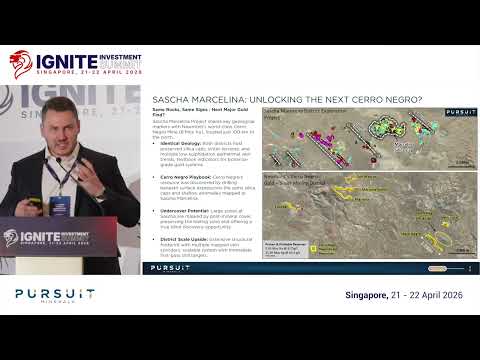 Pursuit Minerals at the Ignite Investment Summit, Singapore, April 2026