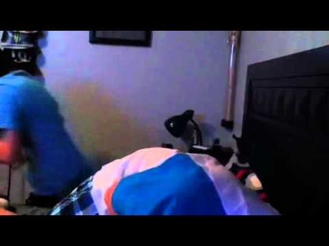 Kid gets back hand for eating Cotton candy