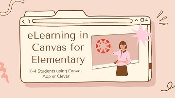K 4 Accessing Canvas and Clever iPad