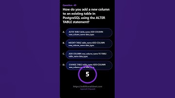 How do you add a new column to an existing table in PostgreSQL using the ALTER TABLE statement
