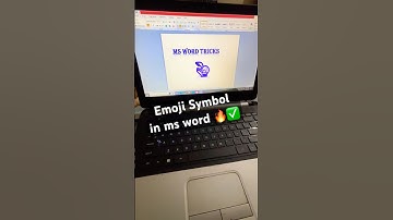 Emoji Symbol in ms word Shortcut key 🔥✅ #shorts #video #viralvideo #education #computer #algorithm