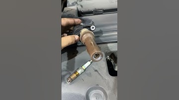 Cause of Misfiring #shorts #mechanic #sparkplug #ignitioncoil #car #automobile