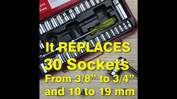 Weshopped All In One Adaptive Universal Socket Tools