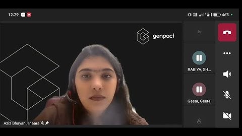 Genpact interview Live #interview