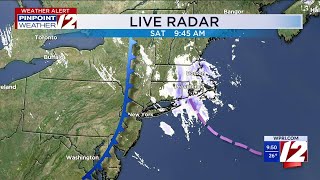 WPRI 12 Weather Forecast 2/7/26: Accumulating Snow Today; Frigid, Windy Sunday
