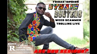Strain Busters Season 3 (Weed Scammer Trolling Live)