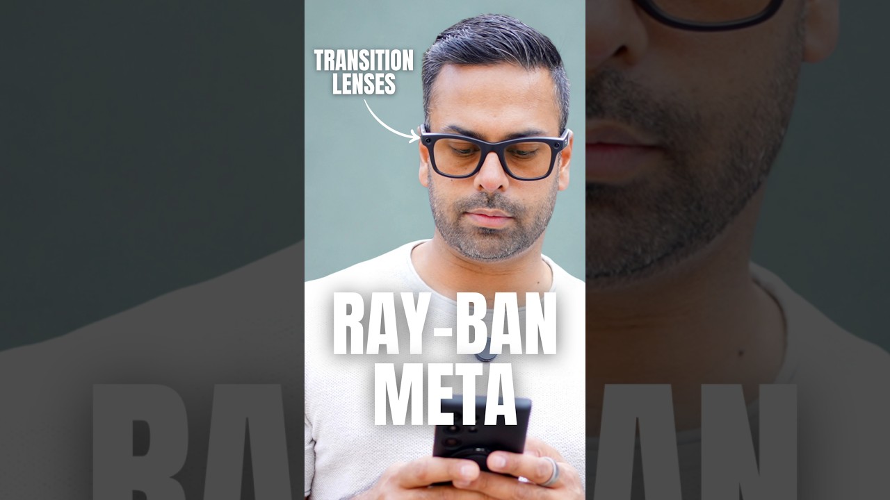 Transition Lenses for Your Ray-Ban Meta AI Glasses