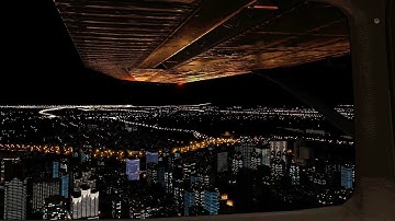 X Plane 11 - Realistic Night Flying KSAN - GTX 1080 - XPRealistic pro