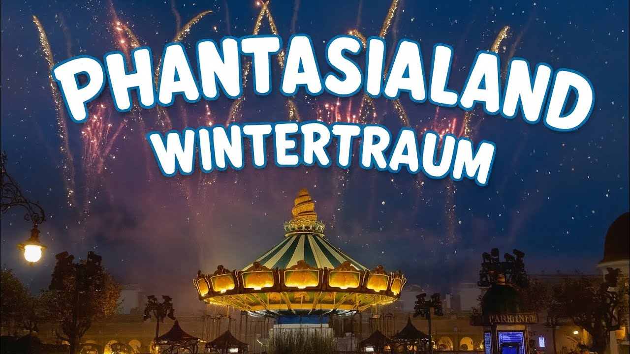 Start des PHANTASIALAND WINTERTRAUM 2025/26 ☃️✨