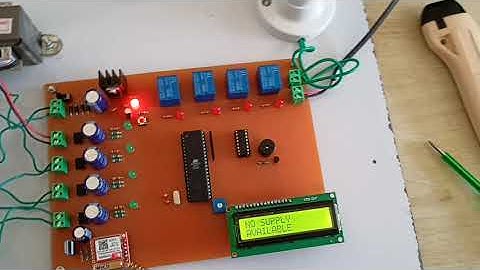 Four Source Uninterrupted Power supply | Electrical Engineering Projects