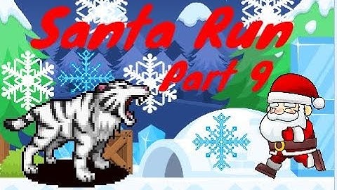 Scratch Tutorial | Santa Run Christmas Platformer | Part 9 | How to create scrolling platformer game