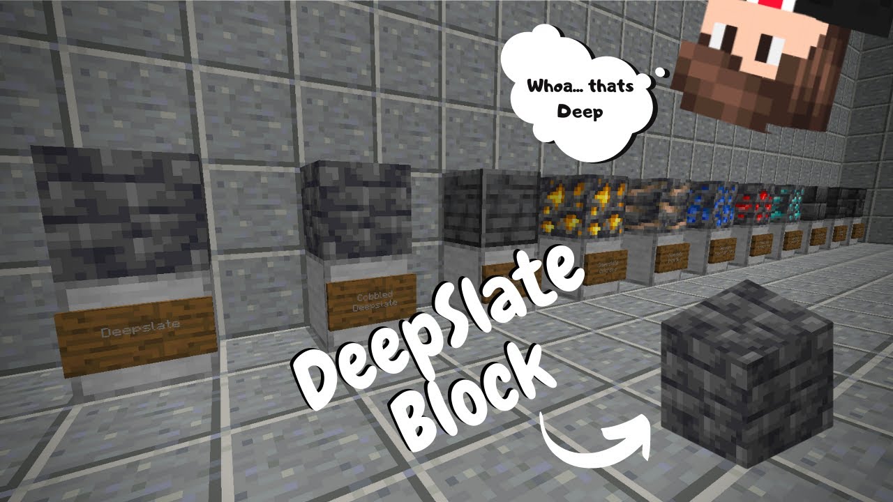 How to Find/Use: Deepslate 1.17+ | Minecraft Tutorial - YouTube