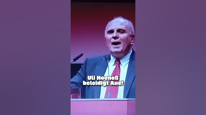 Bayern Boss Hoeneß beleidigt Aue!