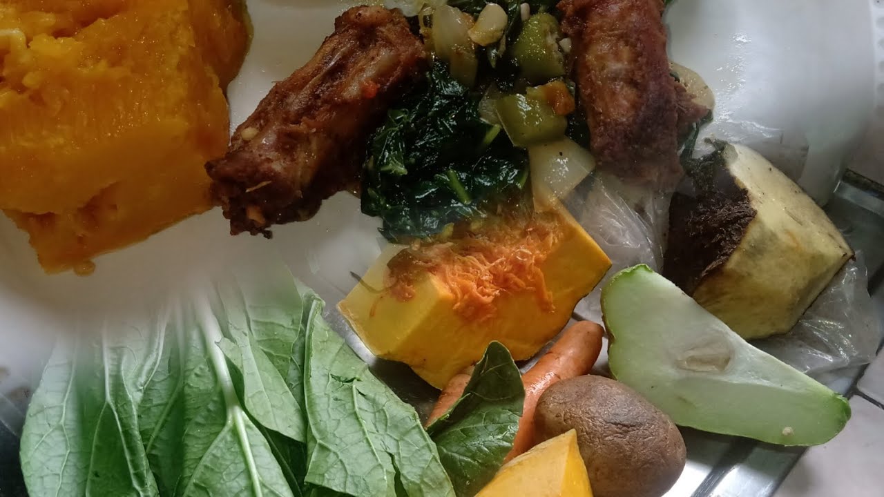 Come cook dinner with me carrot pumpkin dumplings  and  chicken neck with pok choy