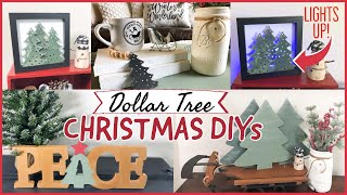 WOW! $1 DOLLAR TREE CHRISTMAS DIY IDEAS!!!! 🎄