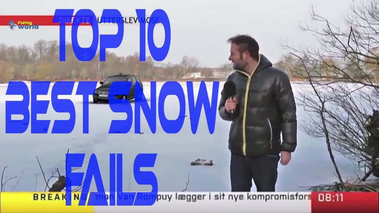 Top 10 BEST SNOW FAILS 2017 | UNLUCKY Snow Compilation | Winter Fails | News fails
