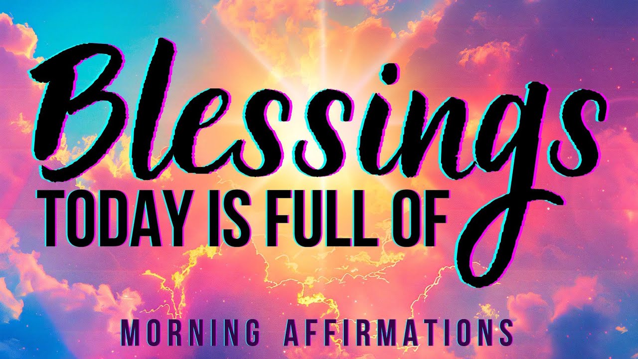 Пусть сегодняшний день удивит вас благословениями, которых вы не ожидали 💖 Утренние позитивные аф...