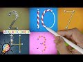 Trace & Write Numbers with fun animation with LetterSchool