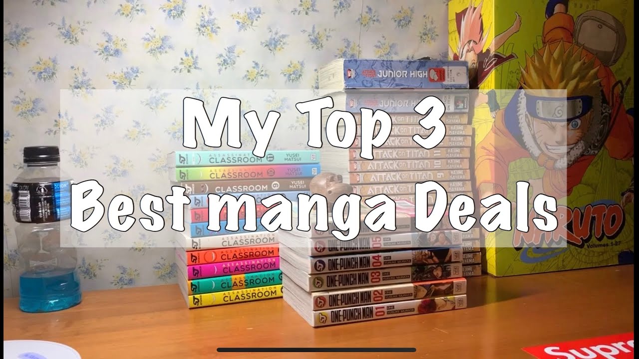 The Top 3 Cheapest Manga Deals I've Found! YouTube