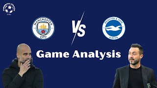 Manchester City 2 vs. Brighton 1 - A Battle of Tacticians - The Analysis
Manchester City 2 vs. Brighton 1 - A Battle of Tacticians - The Analysis Manchester City 2 vs. Brighton 1 - A Battle of Tacticians - The Analysis